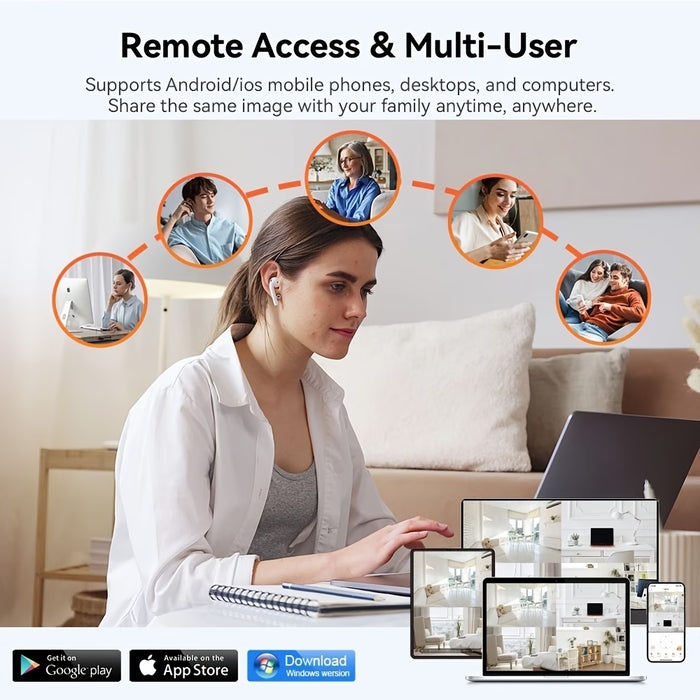 4K/9MP Solar Security Camera – 360° Smart Protection