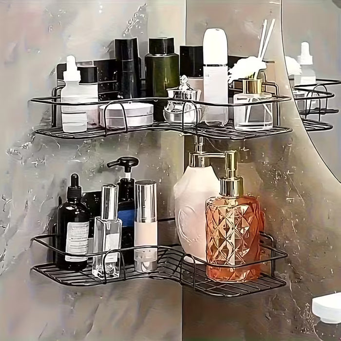 Rust-Proof Stainless Steel Corner Shower Shelf
