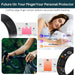 Blessing Smart Ring for women, pink, lightweight health tracker with sleep monitor and exercise modes, stylish jewelry for daily wear.