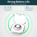 Blessing Smart Ring for women in pink, a health tracker with a charging case, highlighting long battery life.