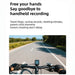 Blessing Sells AI smart camera glasses for hands-free cycling recording and travel vlogging, capturing 1080p video.