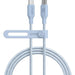Blessing Sells Anker Nano 240W USB C cable in light blue with braided cord and cable organizer.