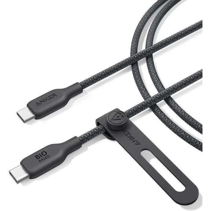 Blessing Sells Anker Nano braided USB-C cable with Bio-based connector and cable tie.