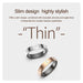 Blessing Sells CHABAIDAO Smart Ring in silver and rose gold, featuring a slim design with zirconia accents and health tracking capabilities.