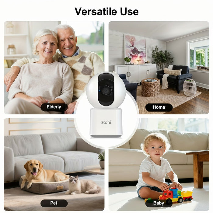 Blessing Sells indoor WIFI monitor camera for home, elderly, pet, and baby monitoring. Features night vision and two-way talk.