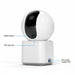 Blessing Sells Indoor WIFI Monitor, white, with reset button, SD card slot, and DC power supply port.