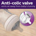 Blessing Sells Philips Avent Natural Baby Bottle in teal, 9oz, featuring an anti-colic valve for reduced air intake.