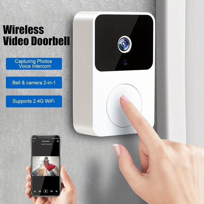 Wireless Video Doorbell – Smart Home Security at Your Door