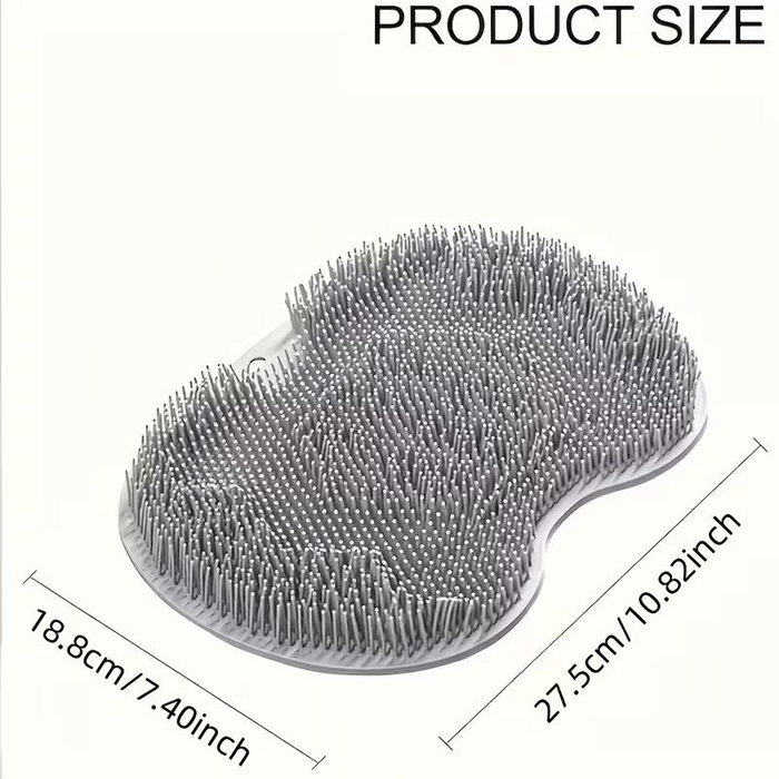 Foot Cleaning Device Featuring Suction Cups