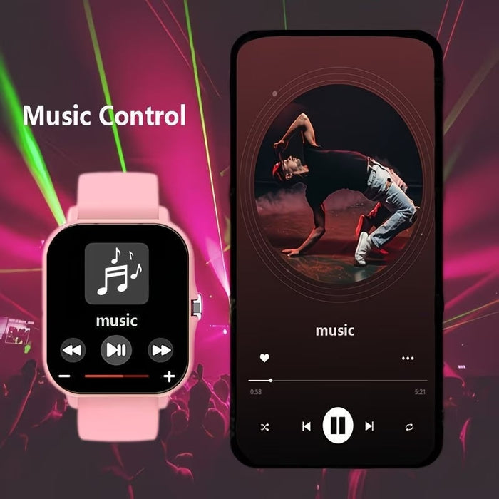 Smartwatch Features Activity Tracking, Voice Assistant, Timer, And Stopwatch Functions