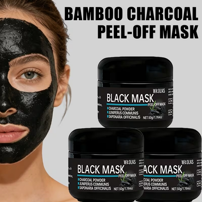 Natural Bamboo Charcoal Facial Mask for All Skin Types