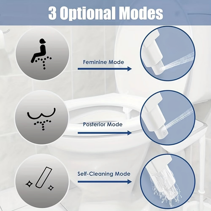 Bidet Attachment for Toilet