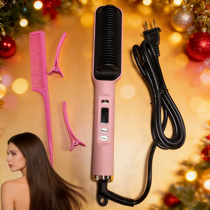 Professional Hair Straightener Brush