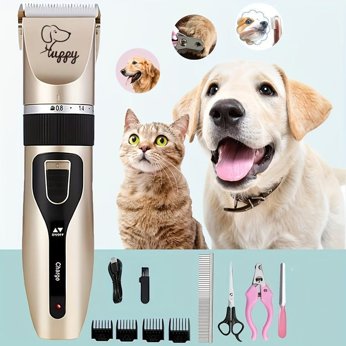 6-12in 1 Premium Pet Hair Trimmer Kit for Dogs & Cats