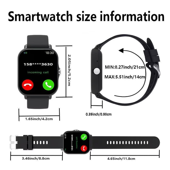 Smartwatch Features Activity Tracking, Voice Assistant, Timer, And Stopwatch Functions