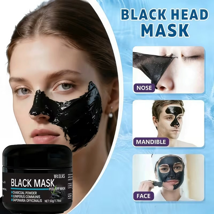 Natural Bamboo Charcoal Facial Mask for All Skin Types