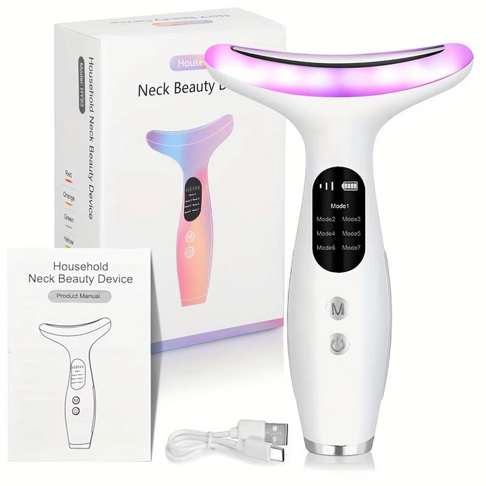 Rechargeable Vibrating Massager for Face and Neck