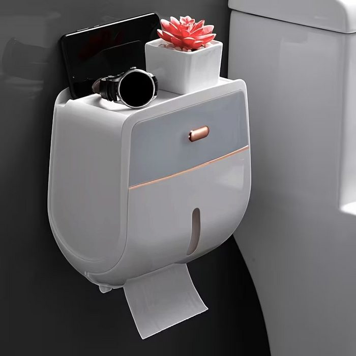 Toilet Roll Paper Holder Double Layer