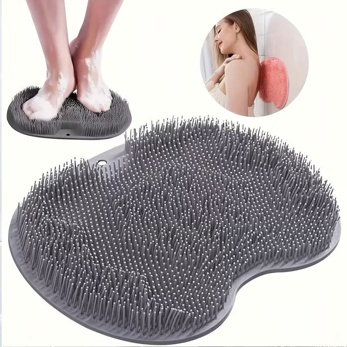 Foot Cleaning Device Featuring Suction Cups