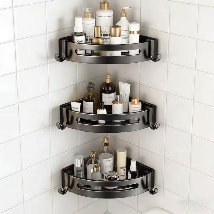 3pcs Multi-Layer Triangle Shower Shelf