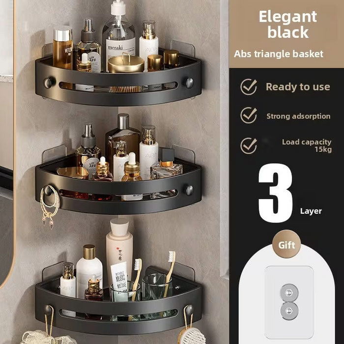 3pcs Multi-Layer Triangle Shower Shelf