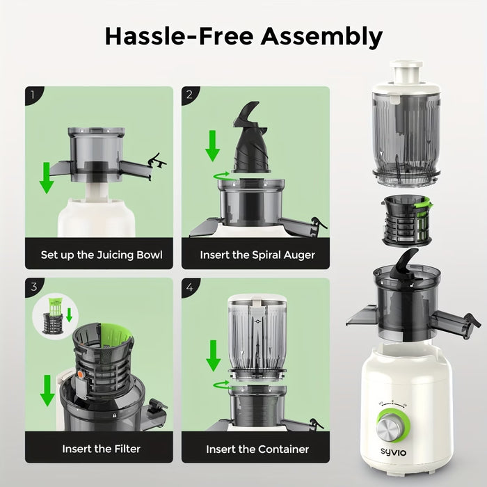 Syvio 3-speed Centrifugal Juicer