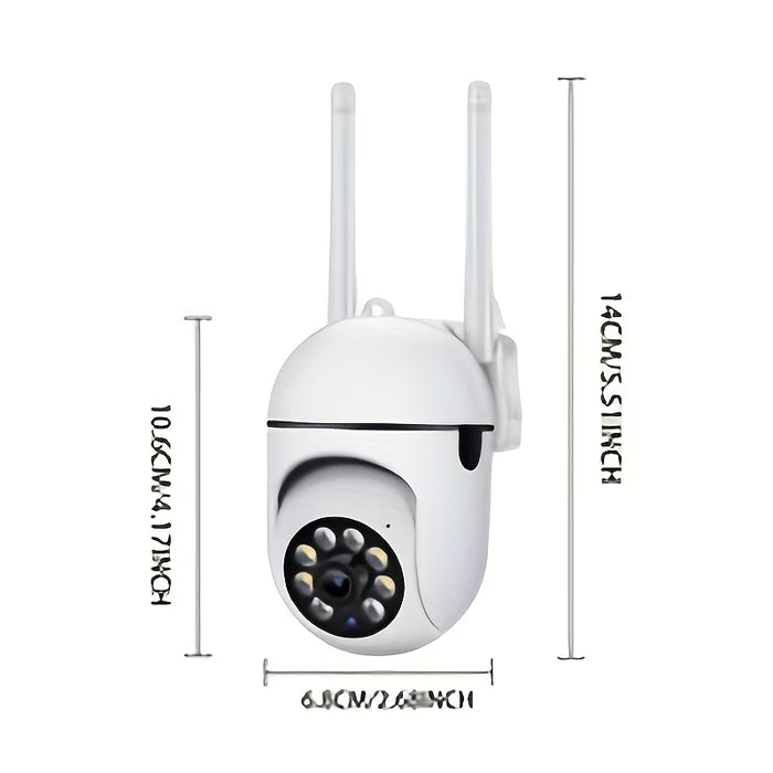 1080P WiFi Security Camera – 360° Smart Home Protection