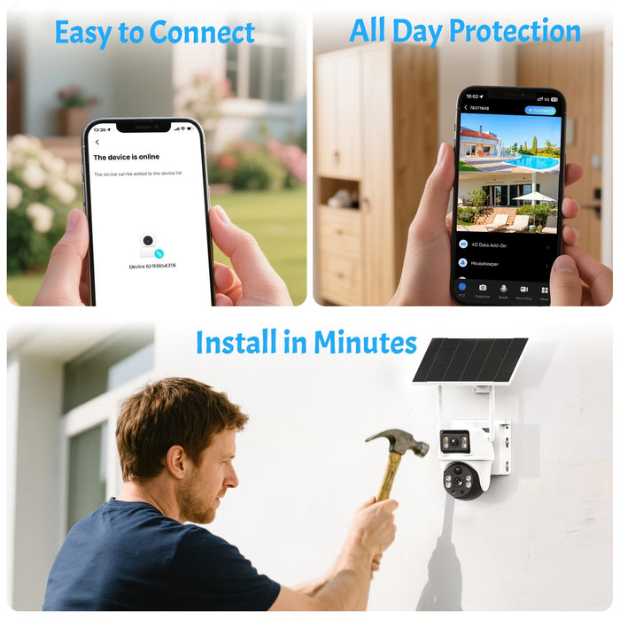 4K High-Definition Solar Camera