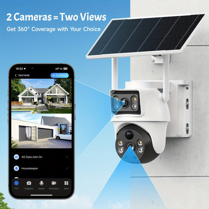 4K High-Definition Solar Camera